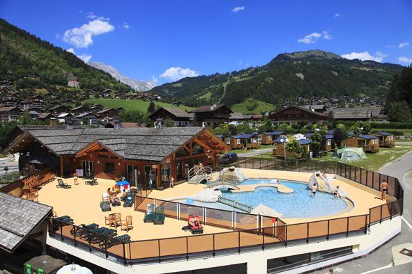 Residence Et Camping L'Escale Le Grand-Bornand Esterno foto